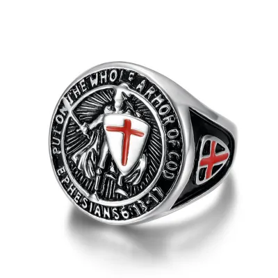 Men's Vintage Stainless Steel Ring
