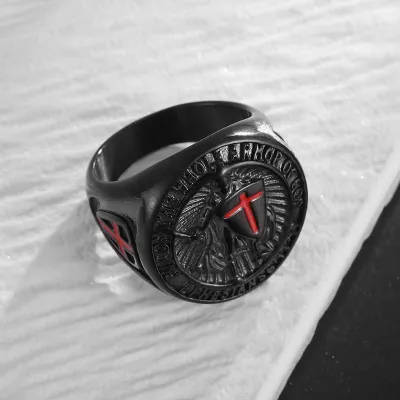 Men's Vintage Stainless Steel Ring