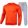 Orange Lt.Grey Pants