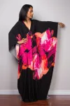 ZS1743-43 Black Rose Orange Blooming