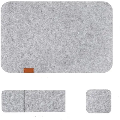 Modern Simple Insulated Felt Placemat Coaster for Home Kitchen