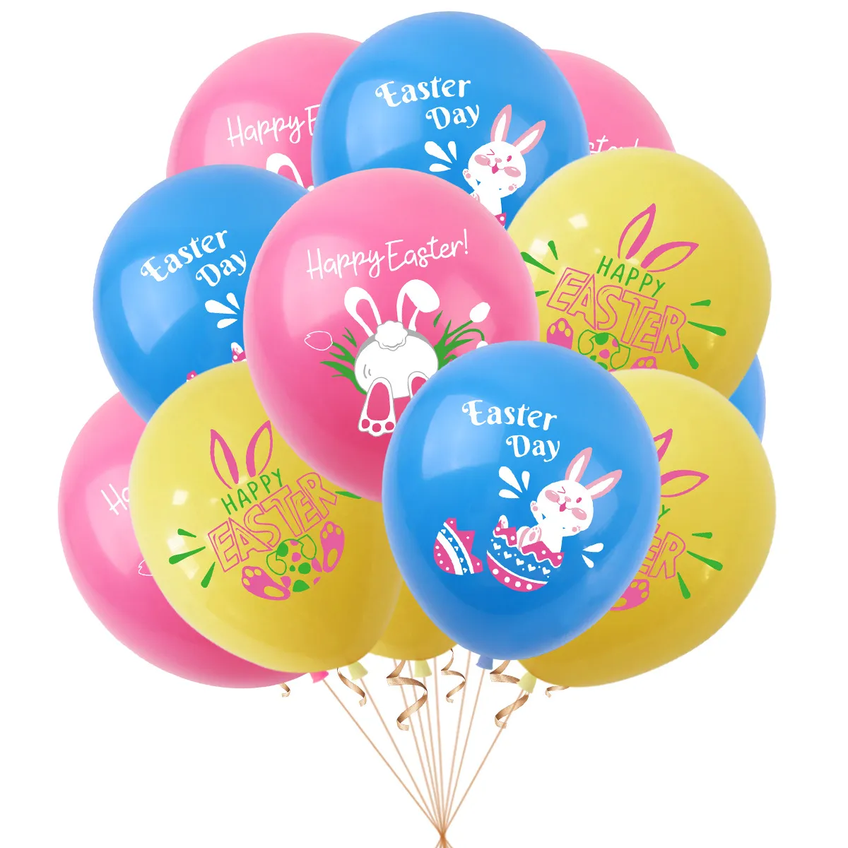 Easter Theme Bunny Egg Balloon Party Decoration