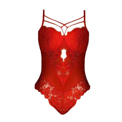 Women Sexy Lace Perspective Bra Set