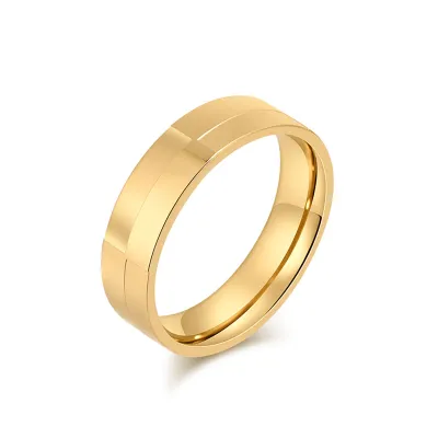 Fashion Simple Geometry Stainless Steel Ring