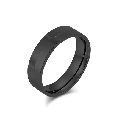 Fashion Simple Geometry Stainless Steel Ring