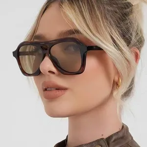Women's Personalized Retro Big Frame Sunglasses