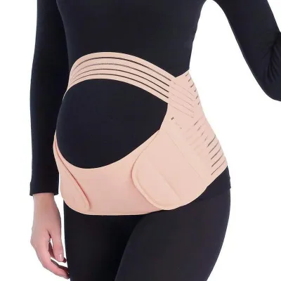 Pregnant Women Fashion Solid Color Belly Belt Set S,M,L,XL,XXL