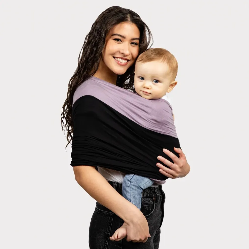 Pregnant Women Fashion Contrast Color Soft High Elastic Shoulder Strap