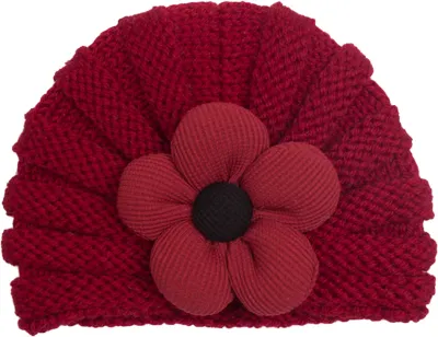 Newborn Cute Bow Knit Turban Cap Cloth Dome Fashion Commuter