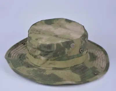 Men Fashion Camouflage Round-Brimmed Sunshade Hat Cotton Dome Military