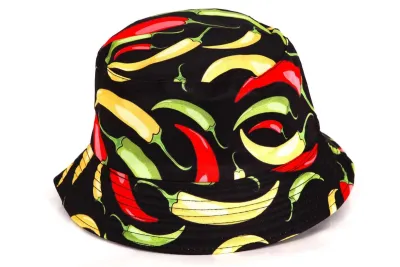 Fashion Personalized Printed Double-Sided Wearable Sunscreen Bucket Hat