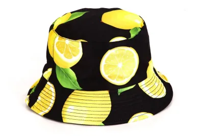 Fashion Personalized Printed Double-Sided Wearable Sunscreen Bucket Hat