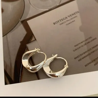 Fashion Simple Irregular Geometric Solid Color Alloy Earrings