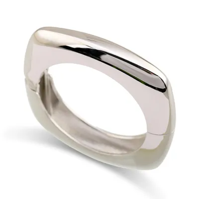 Women Fashion Simple Personality Square Alloy Bracelet