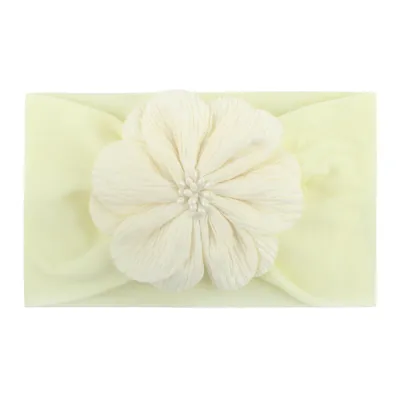 Kids Unisex Cute Flower Plaid Nylon Hair Band