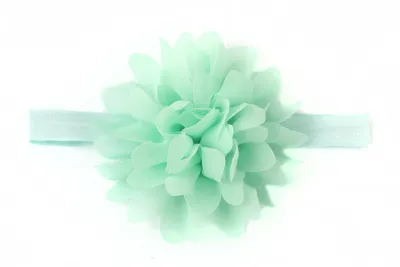 Kids Unisex Cute Plaid Flower Hair Band