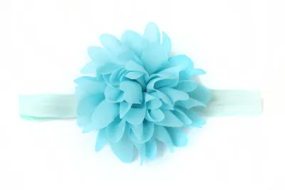 Kids Unisex Cute Plaid Flower Hair Band