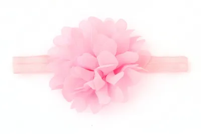 Kids Unisex Cute Plaid Flower Hair Band