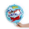 18 Inch Retro Aircraft Birthday