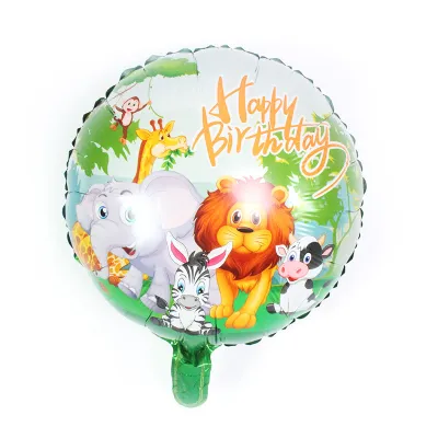 Happy Birthday Aluminum Decorative Ball