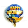 18 Inch Bulldozer Birthday