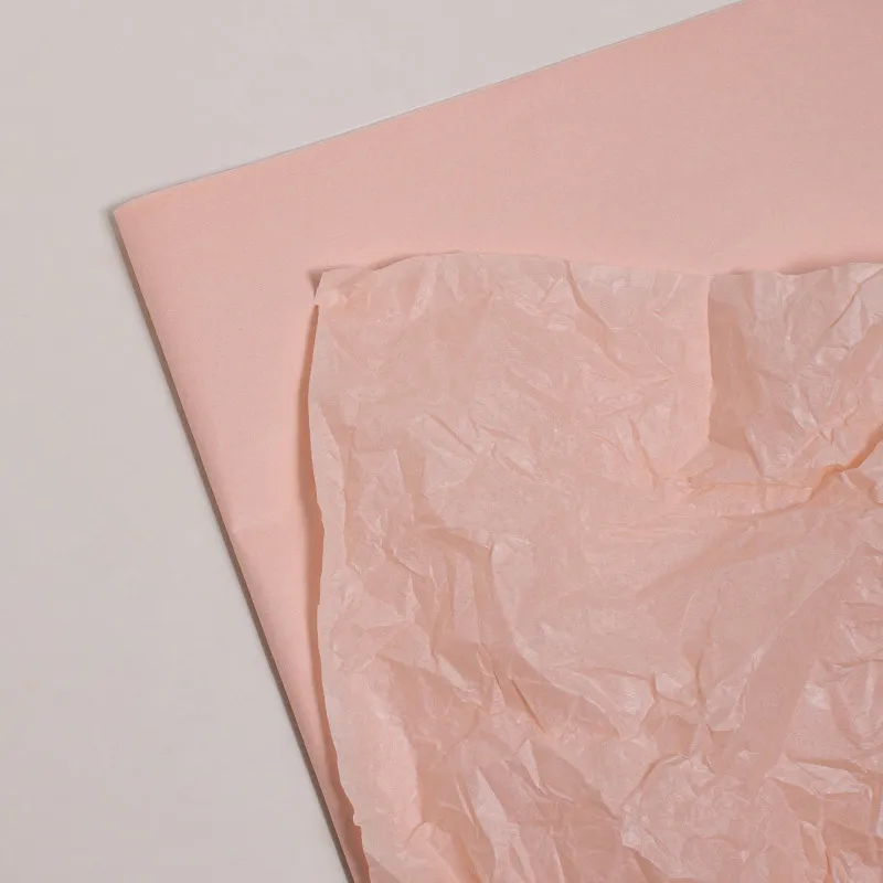 Solid Color Wrapping Bouquet Gift Packaging Paper 38pcs/Pack