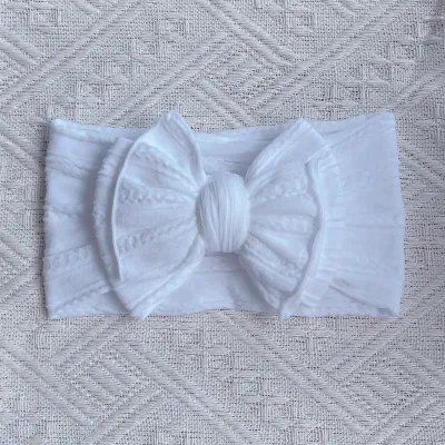 Kids Unisex Cute Cloth Bow Headband Hair Band
