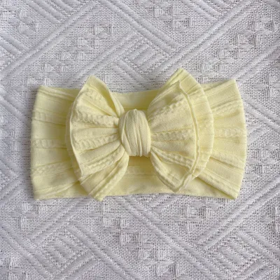 Kids Unisex Cute Cloth Bow Headband Hair Band