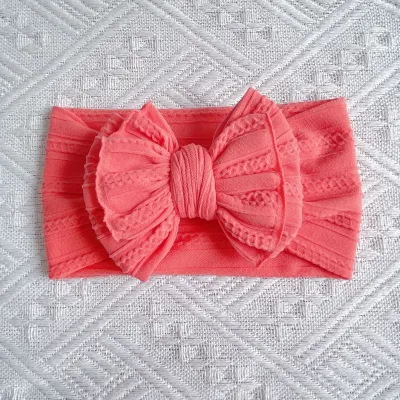 Kids Unisex Cute Cloth Bow Headband Hair Band