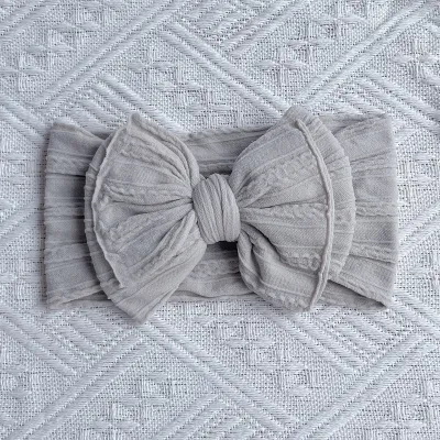 Kids Unisex Cute Cloth Bow Headband Hair Band