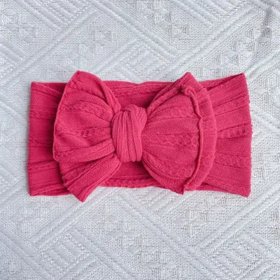 Kids Unisex Cute Cloth Bow Headband Hair Band