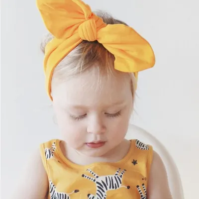 Kids Unisex Cute Bow Hair Band