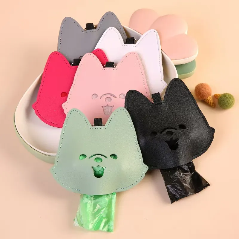 Cute Cartoon Portable Cleaning Puppy Poop Bag