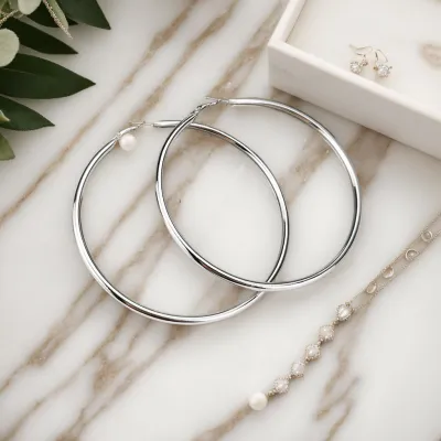 Fashion Exaggerated Simple Big Circle Earring