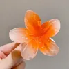 Orange 8Cm Egg Flower Clamp