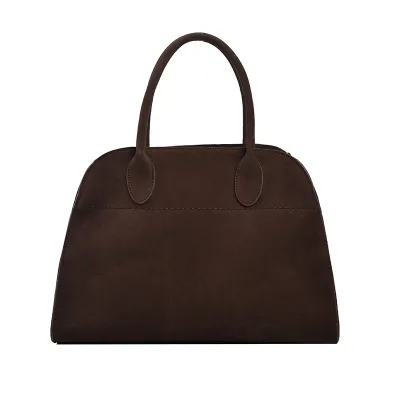 Women Retro Casual Solid Color PU Underarm Handbag