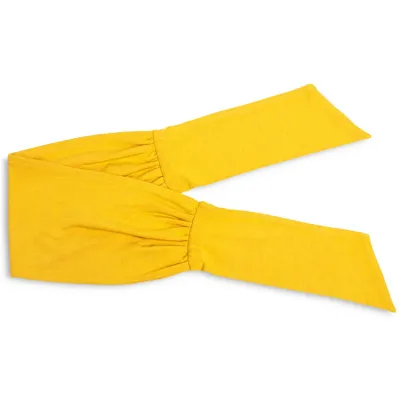 Women Fashion Solid Color Knot Yoga Sports Elastic Wide Headband