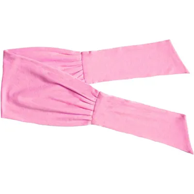 Women Fashion Solid Color Knot Yoga Sports Elastic Wide Headband