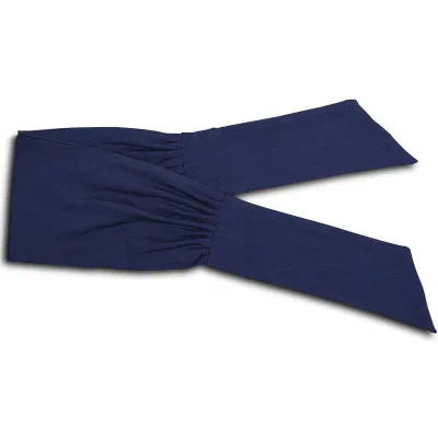Women Fashion Solid Color Knot Yoga Sports Elastic Wide Headband