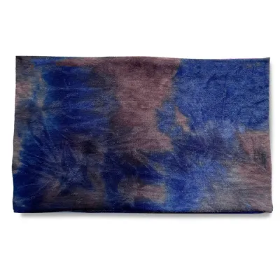 Women's Tie Dye Bohemian Plaid Sport Yoga Wide Headband