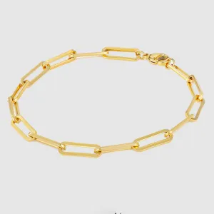 Women Stainless Steel Cross Chain Bracelet