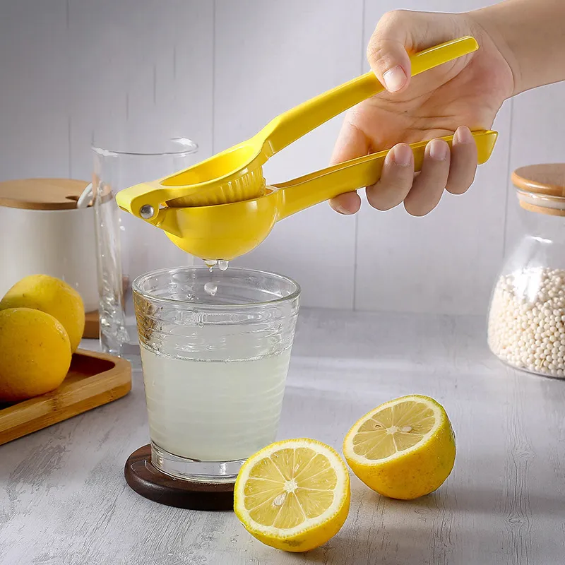Aluminum Alloy Multifunctional 2-In-1 Lemon Clip Fruit Juicer Press Modern Simplicity Kitchen Tool