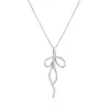 White Gold Style C Necklace