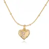 Gold Fold Love Bead Chain