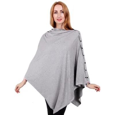 Pregnant Women Fashion Solid Color Multi-Functional Breastfeeding Top