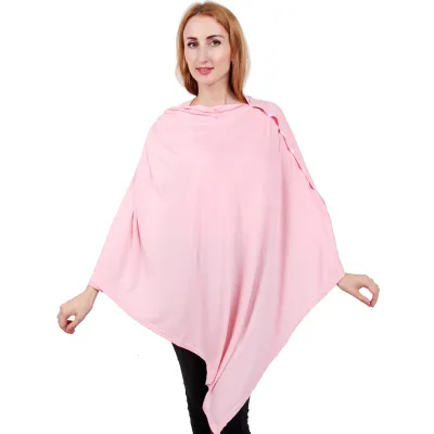 Pregnant Women Fashion Solid Color Multi-Functional Breastfeeding Top