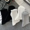[5 Pairs] Waist Male Tube -2 Black 2 White 1 Lt.Grey