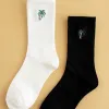 2 Pairs Of Small Tree Print Socks