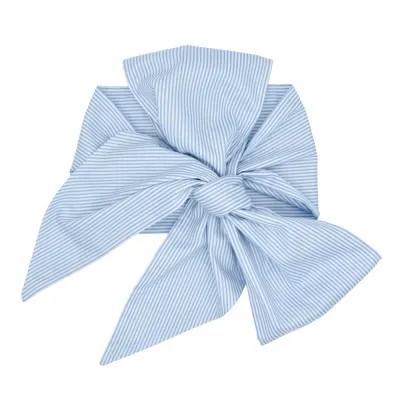 Newborn Cotton Swaddling Towel with Bow Decorative Belt for Kids Accessories