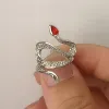 Red Silver Snake